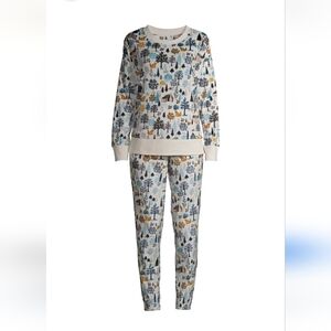 Secret Treasures pj's womens size small 4-6 Winter wonderland scene